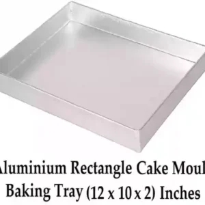 TPV® Aluminium Rectangle Cake Mould 10 X 12 X 2 Inch
