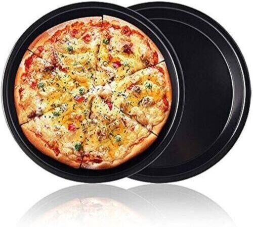 TPV® 11 Inch Premium Non-Stick Pizza Pan Bakeware Carbon Steel Pizza Plate