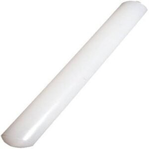 TPV® Cake Decorating Tools 12 Inch White Roller Fondant Dough Rolling Pin