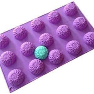 TPV® – 15 Cavity Sunflower Silicone Mould
