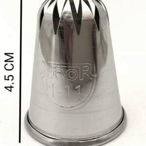 TPV® - 1Pc Cake Decoration Noor Cake Icing Meringue Nozzle - Big Tip - T11