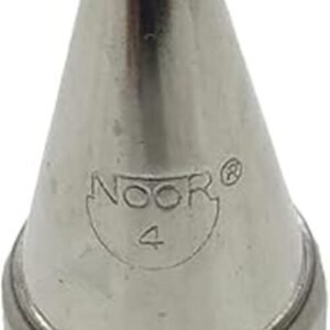 TPV® - 1Pc Noor Cake Icing Tip Icing Nozzle No – 4 No. – Small Border