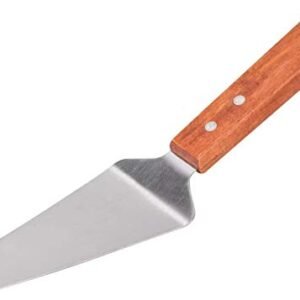 TPV®- 1Pc Pizza Lifter (Spatula) Steel . Size- 12 Inch X 3 Inch.