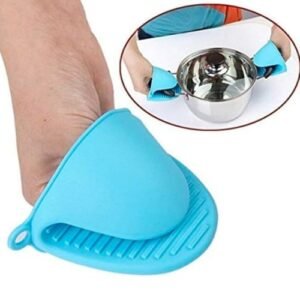 TPV® - 2 Pc Oven Silicone Gloves Heat Resistant Cooking Pinch Mitts Potholder