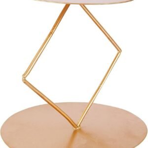 TPV® Fashion My Day Cupcake Stand Gold Cookies Dessert Stand for Banquet Celebration Anniversary Hexagon ( Foldable )