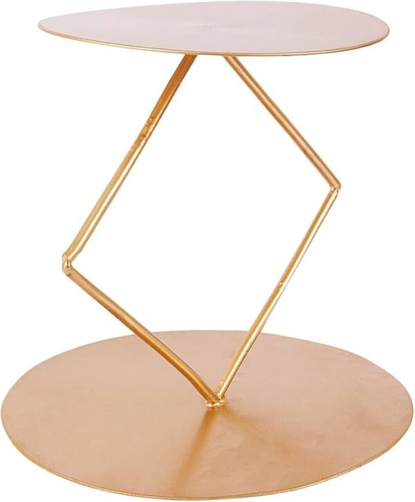 TPV® Fashion My Day Cupcake Stand Gold Cookies Dessert Stand for Banquet Celebration Anniversary Hexagon ( Foldable )