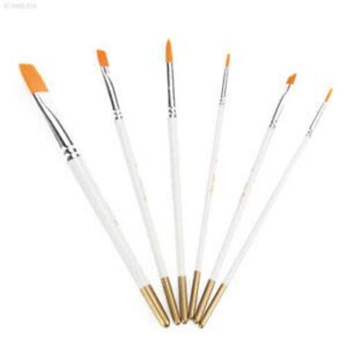 TPV® Brush Pen 6PCS/Set 19cm Draw Brush-Pencil Major Delicate Wooden Handle