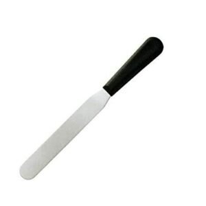 TPV® Cake Palette Knife | Steel Icing Spatula | Cake Knife | Cream Icing Frosting Spatula | Baking Kitchen Pastry Cake Decoration Tool. (10 Inch, Straight)