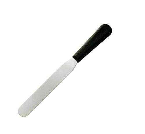 TPV® Cake Palette Knife | Steel Icing Spatula | Cake Knife | Cream Icing Frosting Spatula | Baking Kitchen Pastry Cake Decoration Tool. (10 Inch, Straight)