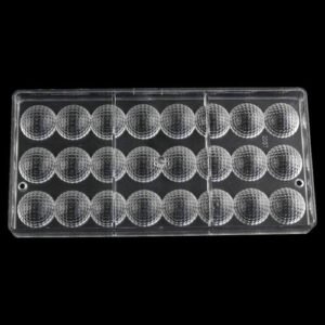 TPV® 24 Cavity Hard Plastic Golf Ball Sports Polycarbonate Chocolate Pc Mould Mold