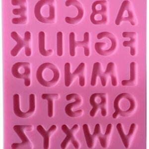 TPV® 26 Cavity Silicon Capital Alphabet Letters Fondant Marzipan Mould