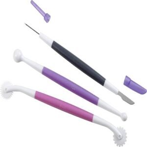 TPV® 3-Piece Fondant And Gum Paste Tool Set