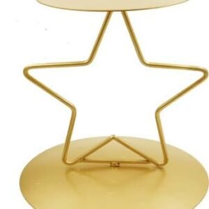 TPV® Stunning Iron Star Cake Stand - Eye-Catching Display for Cakes and Desserts