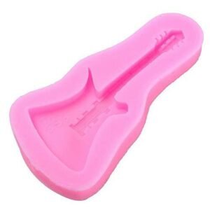 TPV® Cake Mold/Silicone Cooking Mold in The Form of Guitar (Random Color)