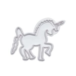 TPV® Unicorn Cutter for Fondant Sugar Cake Decoration Tool - Baking Clay Art