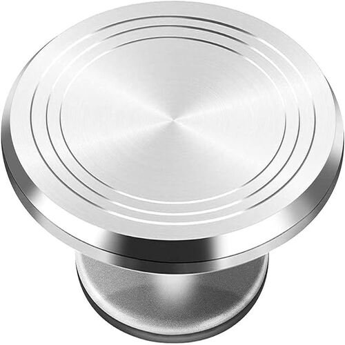 TPV® 360 Rotating Cake Turn Table 12Inch, Turntable For Professional Cake Decorating Turning Table For Cake Rotating And Decoration Aluminum Alloy And Steel Cake Stand