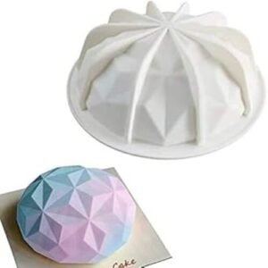 TPV® 3D Diamond Crystal Shape Pinata Silicone Mould/Mold For Chocolate Cake (1 Piece, Random Color)