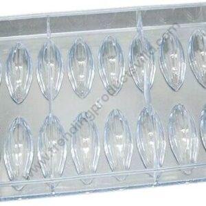 TPV® 3D Olive Water Droplets Shape Polycarbonate Chocolate Mold Creative Fondant Molds Candy Cake Mold Kitchen Baking Pastry Tools (Olive)