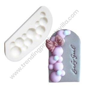 TPV® Round Pearl Bubble Gems Sphere Fondant Chocolate Cake Decorating