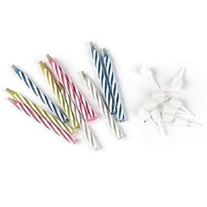 TPV® Birthday Party Magic Relighting Candles (Includes 1 Packets of 10 Candles Each)