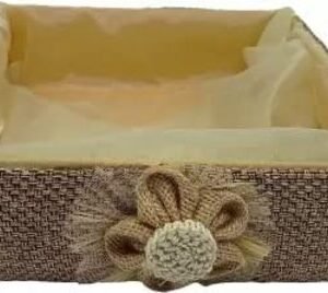 TPV® Decorative Gift Hamper Baskets, Dry Fruits Storage, Wedding Shagun tray for gifting 