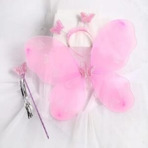 TPV® Baby Girl's Fairy Butterfly Wings Costume (Pink)