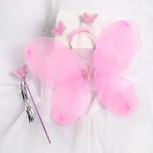 TPV® Baby Girl's Fairy Butterfly Wings Costume (Pink)