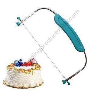 TPV® Stainless Steel Cake Slicer & Leveler Big Size Decoration Item)