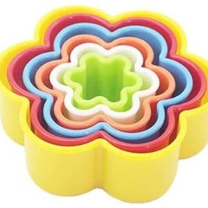 TPV® - 5 Pc Flower Shape Cookie Cutter