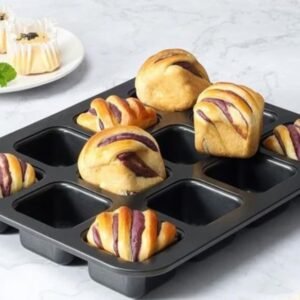 TPV® Loaf Bread pan Square Shape Non-Stick Carbon Steel Cake Baking Tray Mini loaf pan38