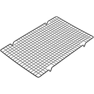TPV® Net Grill Rectangle Large Size Teflon Coated Cooling Rack Baking Tool for Use in Homes, Bakery, Restaurants, Cafes