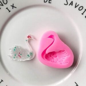 TPV® Silicone Fondant Molds Swan Chocolate Candy Sugar Craft Gum Paste Mold