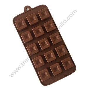 TPV® Cuboid Shape Chocolate Mould | Silicone Candy Mold | Baking Tools for Cake Chocolate Candy Ice Jelly