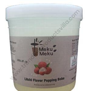 TPV® Meku Meku Popping Boba Delicious Juice 1.3kg (LITCHI)