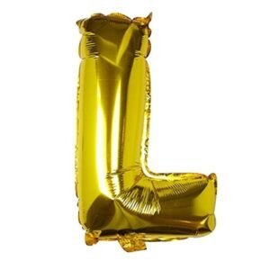 TPV® Alphabet Foil balloon | Letters balloon | Birthday name ballons | 16 inch Golden foil Balloons for Birthday