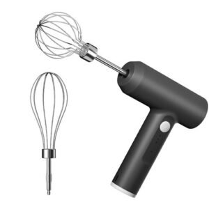 TPV® Egg Whisk Set Electric Easy to Clean Cordless Detachable Automatic Baking Beater Kitchen Whisk