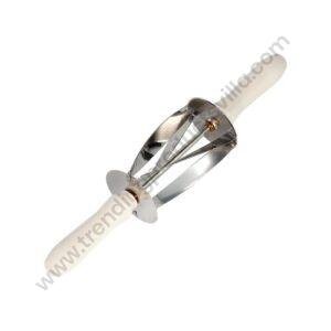 TPV® Croissant Cutter Home Rolling Bread Cutter Multifunction Bread Roller Cutter Small