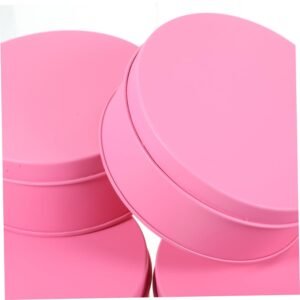 TPV® Dream Tin with Window (IMP) | Dream Cake Tin Torte cake Cookie Cake Tin - Sky pink  Color - 11 cm X 5cm