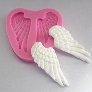 TPV® Wings Silicone Fondant Mold Chocolate Polymer Clay Mould