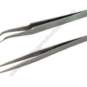 TPV® Stainless Steel Straight and Curved Non Magnetic Tweezers Use for Dental