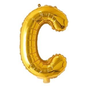 TPV® Alphabet Foil balloon | Letters balloon | Birthday name ballons | 16 inch Golden foil Balloons for Birthday
