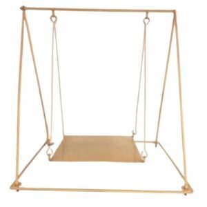 TPV® Fully Foldable Swing Hanging Chandelier Metal Cake Stand