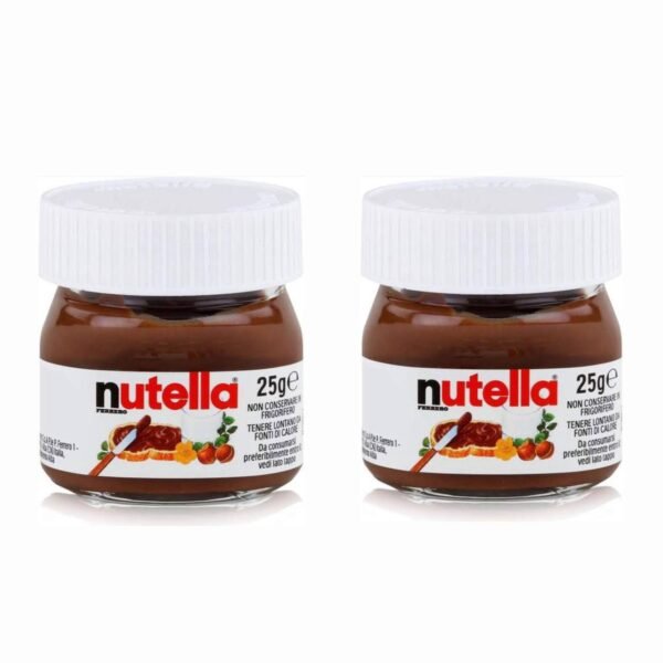 TPV®  Nutella Chocolate Hazelnut Spread - 2 Pack, 25 g