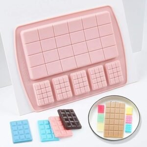 TPV® – 6 Cavity Chocolate Bar Silicone Chocolate Mould