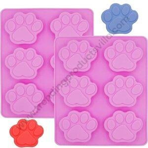 TPV® 6 Cavity Silicon Cat Pow Mould Muffin Mould