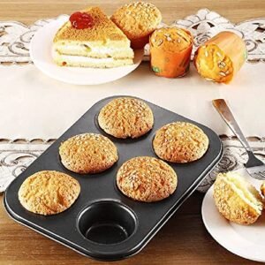 TPV® – 6 Cavity Tart Shape Nonstick Muffin Mould