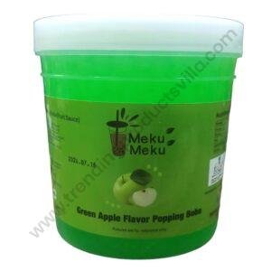 TPV® Meku Meku Popping Boba Delicious Green Apple Flavour Juice 1.3kg