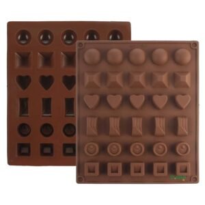 TPV® Silicone Chocolate Mould, Brown