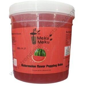 TPV® Meku Meku Watermelon Flavour Popping Boba, 1.3 kg