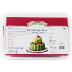 TPV® Vizyon Sugar Paste (Fondant) Fuchsia, 1Kg
